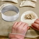 thumbnail image 2 of Máquina manual para hacer dumplings Modelo Máquina para hacer dumplings Cuchara de relleno manual Cortador de masa para dumplings, 2 of 2