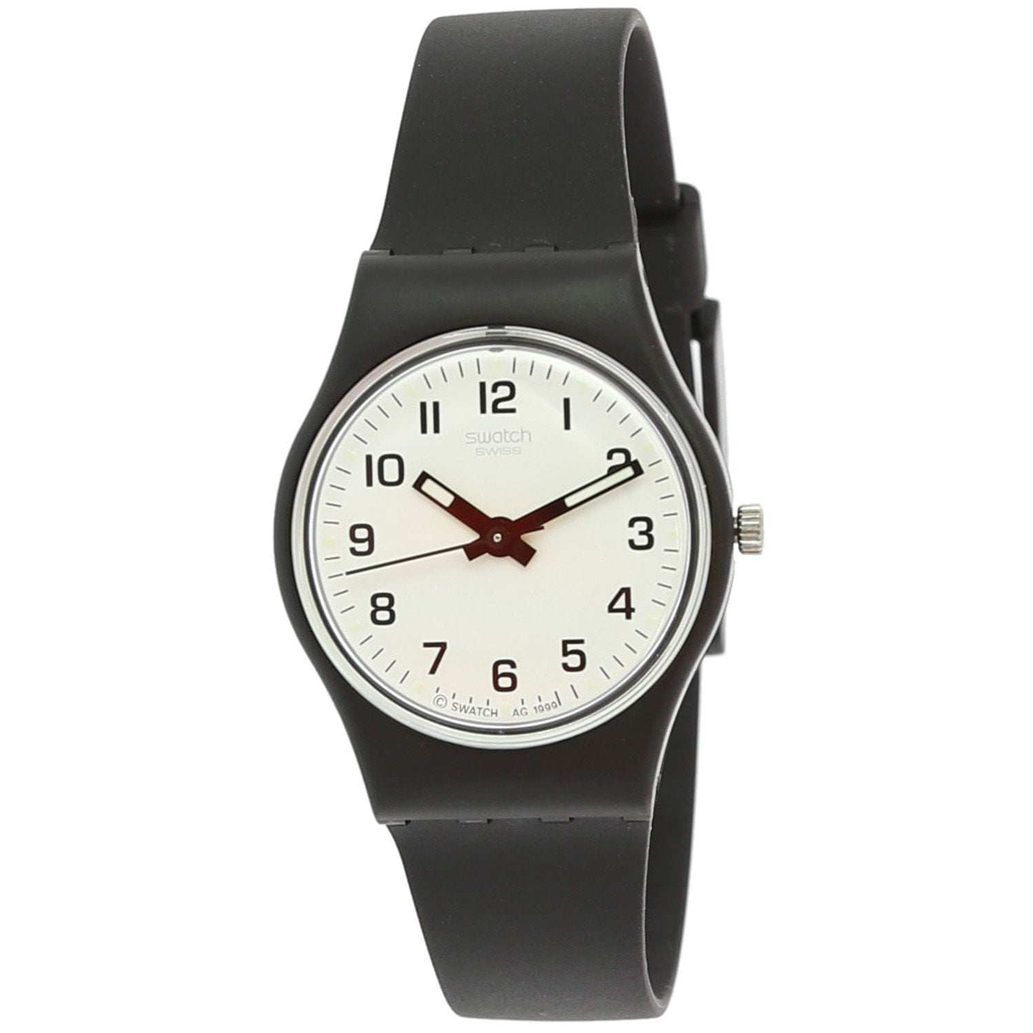 Swatch Women's Originals LB153 White Rubber Quartz Fashion Watch Walmart Canada