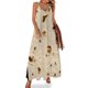 thumbnail image 1 of Vestido elegante sin mangas con diseño de tortilla de burrito, vestido de noche elegante para boda y playa, 1 of 7