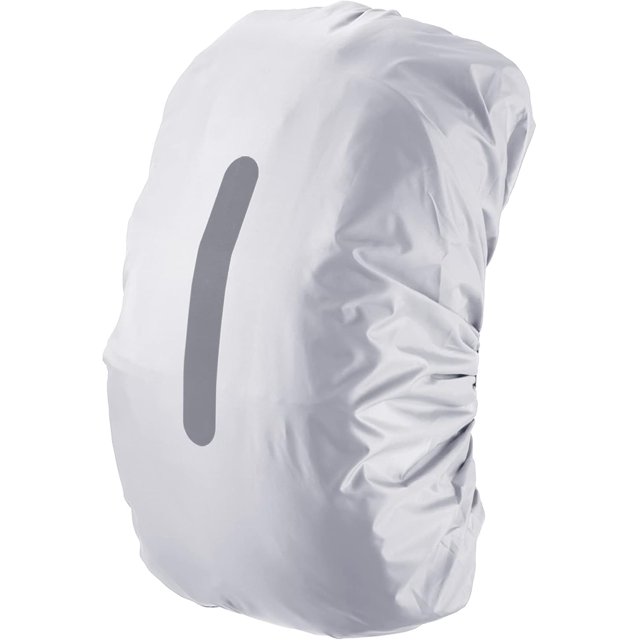 HUGFEGWE Housse de Sac à Dos Imperméable, Housse de Sac à Dos Antidérapante avec Sangle Réfléchissante Verticale pour Rester au Sec pour Randonnée, Camping, Chasse CA919-70112