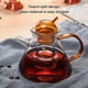 thumbnail image 5 of Kearding Tetera de vidrio de 500ml, tetera para bebidas con infusor extraíble, resistente al calor, Manual, tetera de infusión familiar, lavable para el Teteras Sin Copa Kearding HA063069-02B, 5 of 6