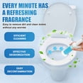 thumbnail image 6 of Toilet Bowl Gel Sticker Cleaners – 3 Pack Flower Gel Prints for Continuous Cleaning, Odor & Stain Prevention, 6 of 10