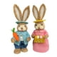 thumbnail image 1 of Figuras de Paja de Conejo de Pascua Zulema Estatuilla de conejito 35 cm, 1 of 8