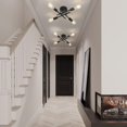 thumbnail image 2 of Modern Close to Ceiling Light Fixture 4 Light Semi Flush Mount Ceiling Light Mid Century Chandeliers for Dining Room Cei, 2 of 8