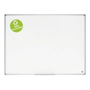 MasterVision Earth Platinum Pure White - Whiteboard - wall mountable - 35.4 in x 23.6 in - ceramic steel - magnetic - white