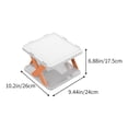 thumbnail image 3 of DIY Storage Rack - Modular Plastic Shelf Organizer for Shoes, Plants, Bathroom & Living Room - Adjustable Multi-Tier Sturdy X-Shaped Design - Easy Assembly Home Decor Storage Solution, 3 of 5