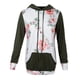 thumbnail image 3 of Sudadera con Capucha Floral Manga Larga Moda Casual Apariencia Atractiva Mujer SG, 3 of 8