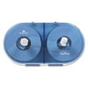 Sofpull Twin High-Capacity Center-Pull Dispenser, 20.13 X 7 X 10.75, Splash Blue | Bundle of 2 Each