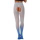 thumbnail image 5 of Gibobby Leggings Translúcido Mujer Pantalones largos transparentes malla calada para mujer, mallas ajustadas color paragradado, pantalones elásticos（Aqua， Talla única), 5 of 5