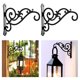 thumbnail image 5 of Colgador de pared para hierro de 2 piezas, decorativo para colgar en pared para exteriores, para cesta, , comedero 2954X24 CM Sunnimix soporte para colgar, 5 of 8