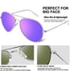 thumbnail image 5 of Paquete de 3 Gafas de Sol Joopin Polarizadas de Metal Estilo Aviador UV400, 5 of 6
