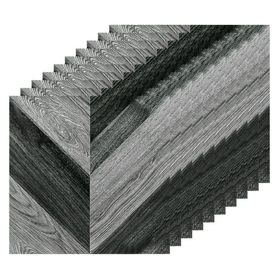 Peel and Stick Floor Wall Tiles Sticker 10Pack 12"x12" Self-Adhesive Flooring Tiles for Home Decor Dark Grey