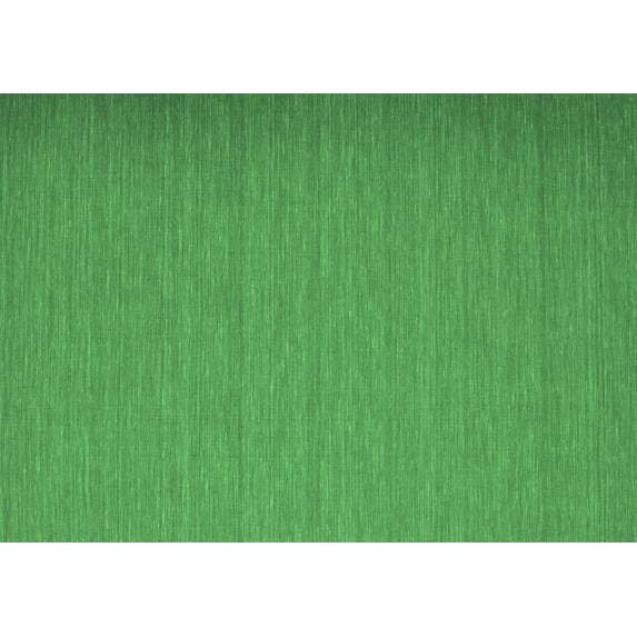 Ahgly Company Indoor Rectangle Abstract Emerald Green Contemporary Area Rugs, 2' x 5'
