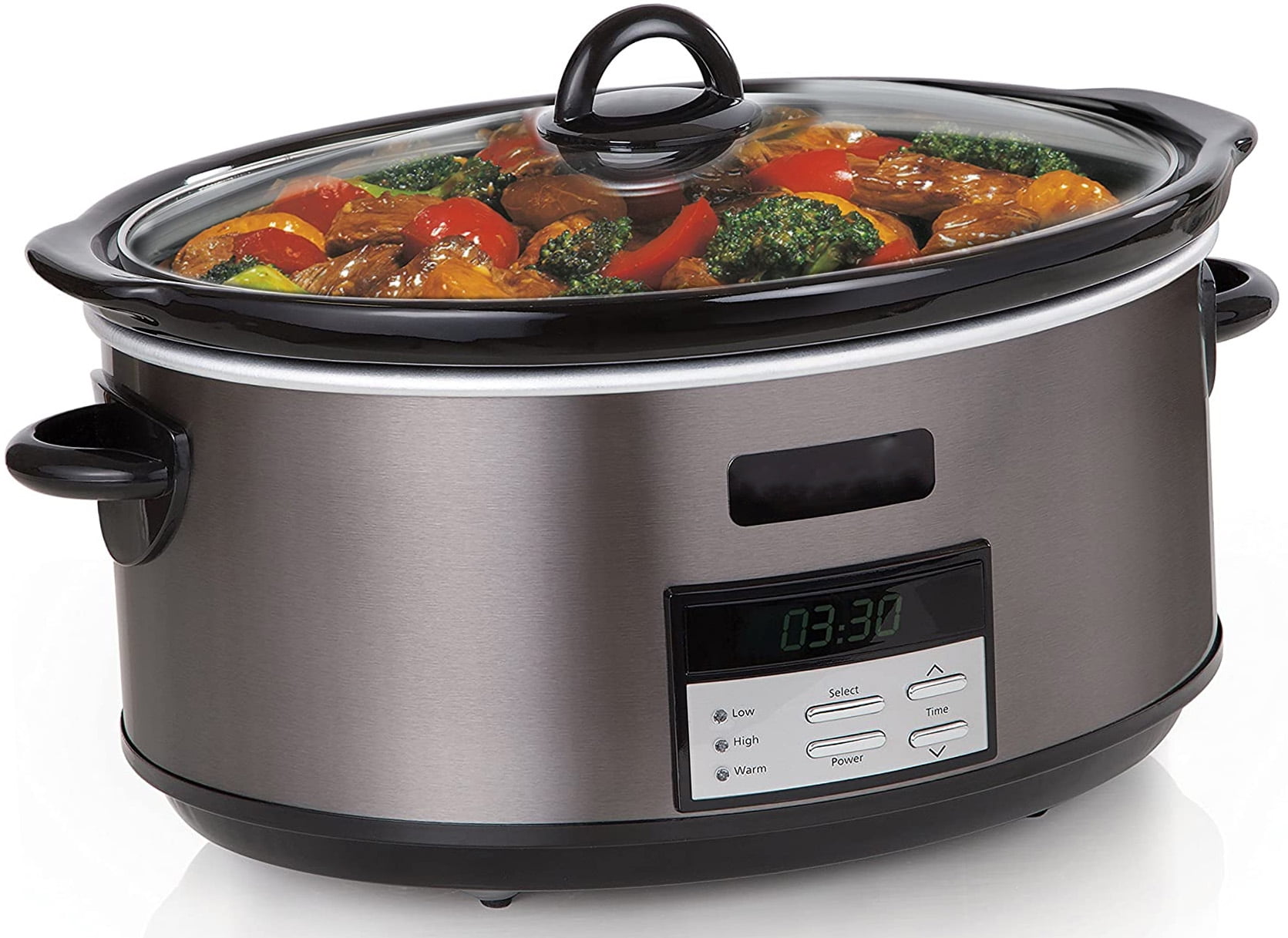 8Quart Extra Large Slow Cooker Fit a 6pound Roast or 8pound