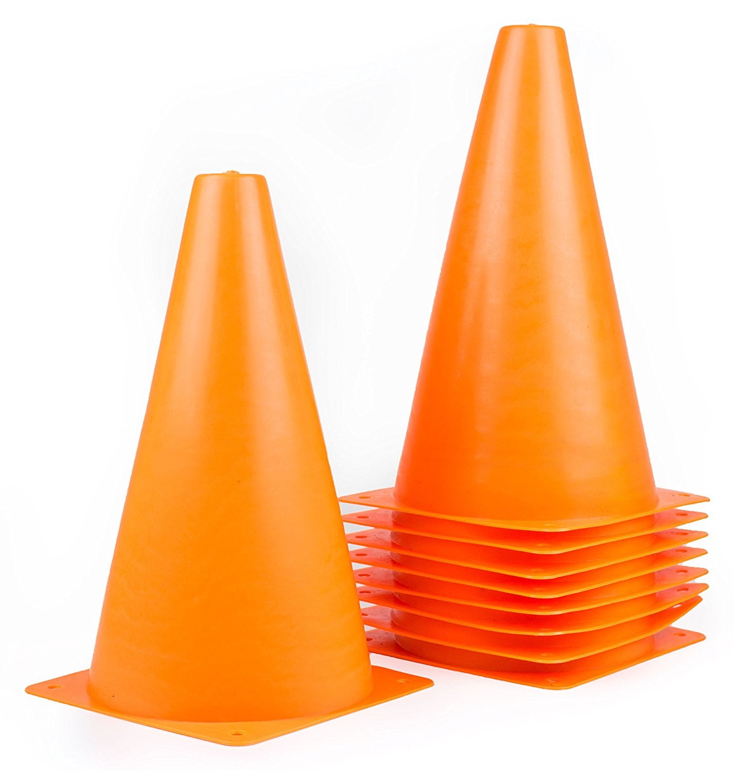 Rk Sports Cone S Plastic Sport Cones Orange Walmart Com Walmart Com