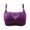 3# Purple, variant on Bras for Women with Pockets for Prosthesis Breasted Silicone Breast Inserts Comfortable Everyday Bra Purple 36