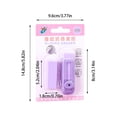 thumbnail image 3 of YIMWNYI Push Eraser with Wheel, Traceless and Low Scrap Design, Replacement Eraser for Easy Erasing, Ideal for Classroom and Homework Use, Durable and Interactive Tool, 3 of 5