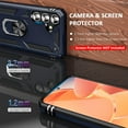 thumbnail image 4 of Phone Case for S24 Plus Case Samsung Galaxy S24 Plus Phone Case, Military Grade, Heavy Duty, with Kickstand Ring, Support Magnet Car Mount for Samsung Galaxy S24 Plus Case Blue, 4 of 14