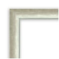 thumbnail image 6 of Amanti Art Two Tone Silver Beveled Wood Bathroom Wall Mirror, 6 of 10