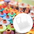 thumbnail image 1 of Sewing Thread Box 42 Spools Large Capacity Plastic Spool Containers Options Storage Empty Embroidery Cross-stitch Dust-proof Container Accessories Clear, 1 of 1