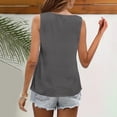 thumbnail image 5 of AherBiu Summer Tank Tops for Women Ruched Square Neck Wide Strap Casual Comfy Fitting Shirts Camisole, 5 of 5
