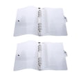 thumbnail image 2 of Transparent PVC Binder Covers with Snap Closure – Versatile Notepad Binder for Diary, Travel Journal & Work Records Protection, 2 of 3
