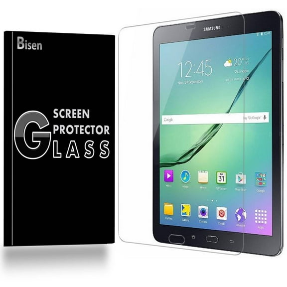 Samsung Galaxy Tab S3 9.7 inch [BISEN] Tempered Glass Screen Protector, Anti-Scratch, Anti-Shock, Shatterproof, Bubble Free