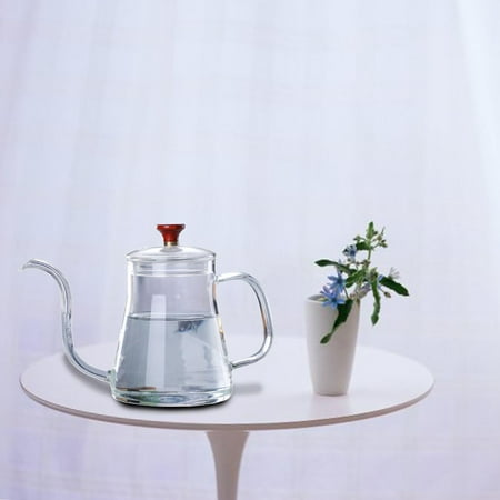 

Gooseneck Glass Pour Over Kettle For Coffee Tea Brewing