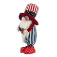 thumbnail image 4 of Northlight Patriotic Gnome with American Flag Heart - 12.25", 4 of 5