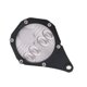 thumbnail image 4 of Soporte para placa de matrícula y permiso de motocicleta, sello impermeable Negro, 4 of 9