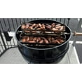 thumbnail image 3 of Rib-O-Lator Universal Adjustable Trays: Adjusts from 11"- 20" Fits Gas & Charcoal Grills, Green Egg, Kamados, Drum Smokers and More., 3 of 6