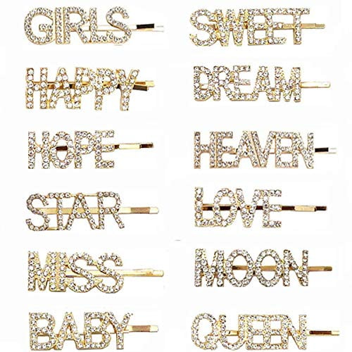 gold sparkly hair accessories
