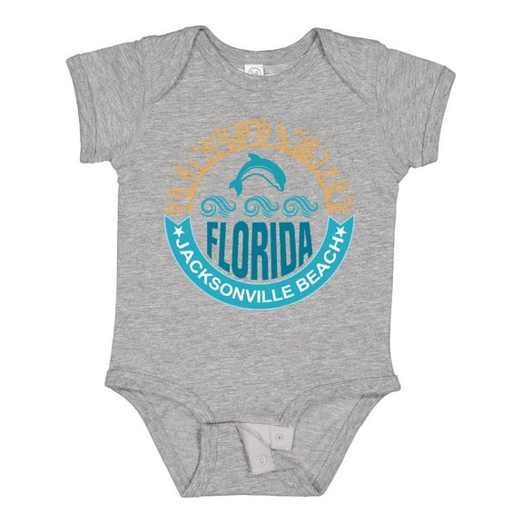 Inktastic Jacksonville Beach Florida Matching Boys or Girls Baby Bodysuit