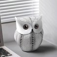 thumbnail image 2 of Owl Decoration, Resin Owls, Owl Figurine Statue Creative Gift, Garden Decoration Owl, Owl Statue Decor, Owl Decorative Figure, Resin Animal Sculpture, 2 of 5
