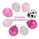 thumbnail image 2 of Globos de látex con estampado de vaca biapiana de 30 cm, color rosa, para fiesta, 2 of 7