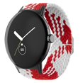 thumbnail image 3 of Weave Nylon Strap For Google Pixel Watch Band Rainbow Color Bracelet Replacement Designed, 3 of 5