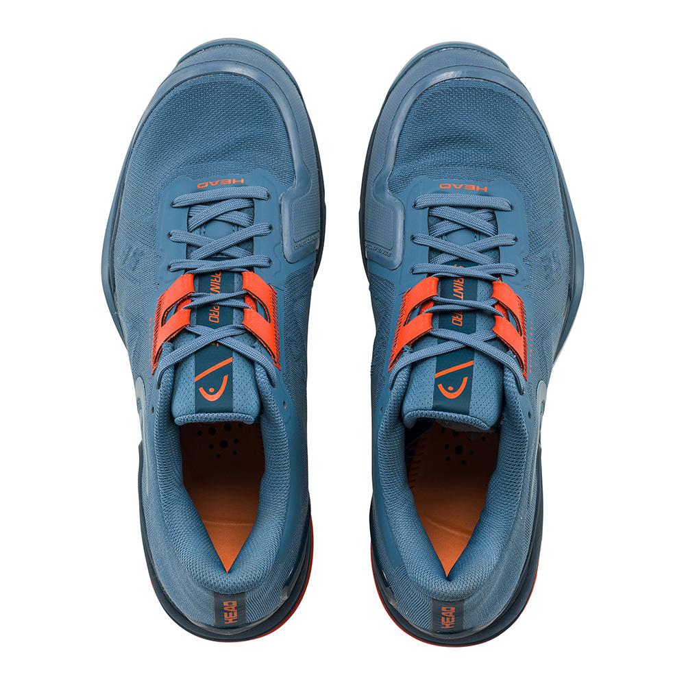 Head Men`s Sprint Pro 3.5 Tennis Shoes Bluestone and Orange (  8.5   ) - image 4 of 5