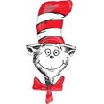 thumbnail image 2 of 13 pc Dr Seuss Cat in the Hat 2nd Birthday Party Balloon supplies, 2 of 8
