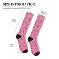 thumbnail image 5 of Bixox Watermelon Print Compression Socks,Compression Socks Women & Men Circulation for Medical,Running,Athletic, 5 of 7