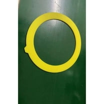 YOSADIER Yellow Silicone Toilet Flush Valve Seal Replacement for Toilet Parts and Easy to Install