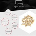 thumbnail image 3 of 20 PCS 3D Printer Nozzle 0.4mm MK8 Extruder Head for Creality Cr10, 3 of 5