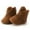 Coffee, variant on purcolt Infant Baby Boys Girls Cowboy Boots with Tassels Newborn Non-Slip Soft Sole First Walking Shoes Toddler Side Zipper Booties