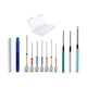 thumbnail image 2 of Kit de bordado con aguja perforadora de 12 piezas, enhebradores de agujas para principiantes. A, 2 of 9