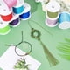 thumbnail image 3 of Hilo de nailon de 378 yardas, 18 colores, 0,4 mm, para abalorios, pulseras y nudos chinos., 3 of 9