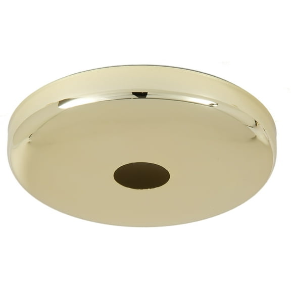 B&P Lamp® Brass Finish Plain Rounded Canopy