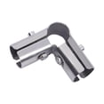 thumbnail image 2 of Conector de tubo de acero inoxidable, accesorios de junta de abrazadera de tubo, Conector de abrazadera de tubo de fijación para gabinetes, marcos de En forma de L de 3 vías., 2 of 8
