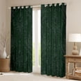 thumbnail image 2 of Homewish Bohemian Damask Blackout Curtains Set of 2 (52x84 Each) for Teens Female Men,Exotic Style Window Curtains,Traditional Floral Curtains and Drapes,Breathable Home Decor, 2 of 6