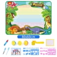 thumbnail image 1 of Fiudx Ofertas Relámpago Tablero De Escritura Al Agua Con Pintura De Color Educativo Para Niños, Almohadilla De Pintura De Graffiti Para Niños Y Niñas, Tablero De Escritura De Lona Al Agua, Regalo, 1 of 2