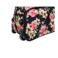 thumbnail image 4 of CalBags Floral Prints 21-Inch Carry-On Rolling Duffel Bag - Rose Lily, 4 of 5