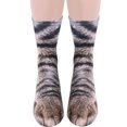 thumbnail image 4 of Flmtop Fashion Unisex Adults Kids Animal Feet 3D Printed Breathable Middle Tube Socks, 4 of 7